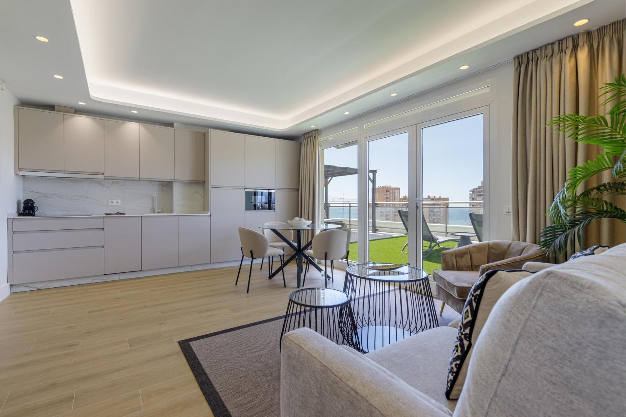 Apartamento Penthouse Malagueta Sea View Málaga